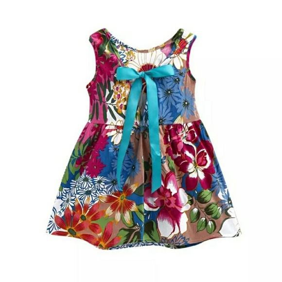 🦋NEW Cute Colorful Spring/Summer Dress - Picture 2 of 2